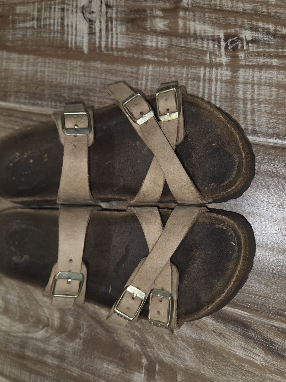 Womens Birkenstocks Size 36 Narrow With Soft Footbed